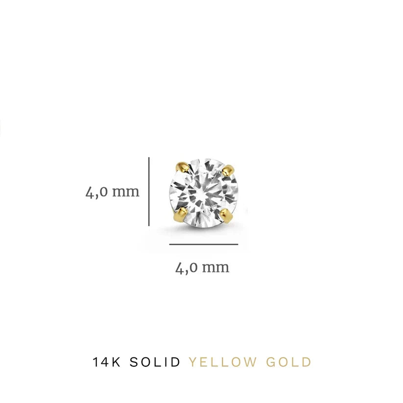Larmes de Lune Stone Earrings Set | Gold 14k