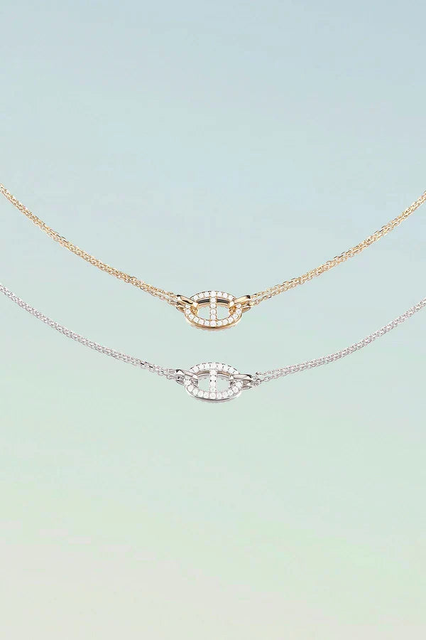 Isla Marina Necklace | Gold 18k