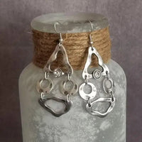 Vintage Silver Ethnic Earrings