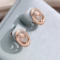 Elegant bright small earrings