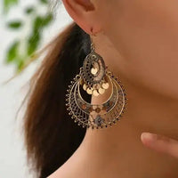 Goldmandala Vintage-Style Earrings