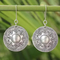 Vintage Round Dangling Earrings