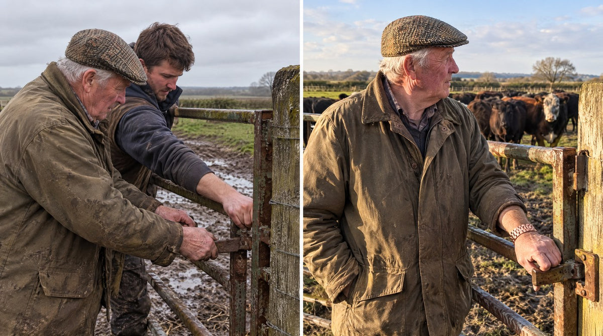 Frank D., 71, Dubuque, Iowa: before and after